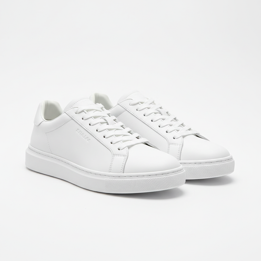 Classic white sneakers product photo